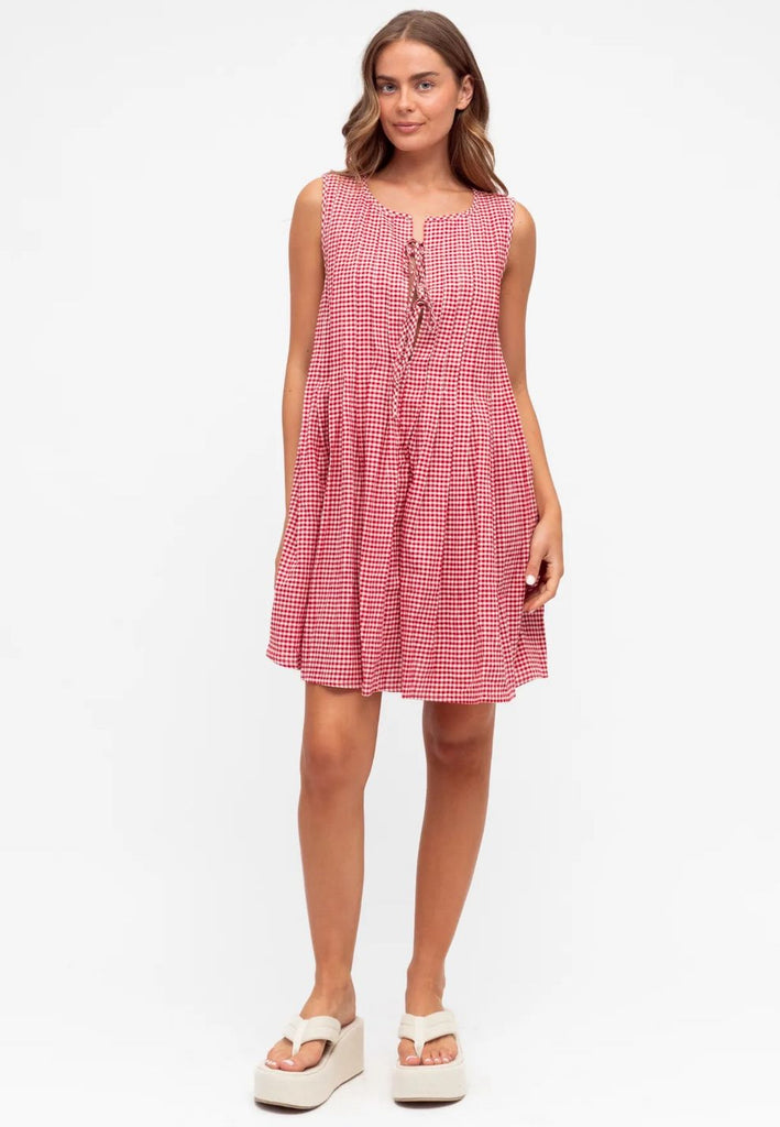 Ruby Gingham Dress