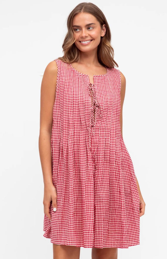 Ruby Gingham Dress