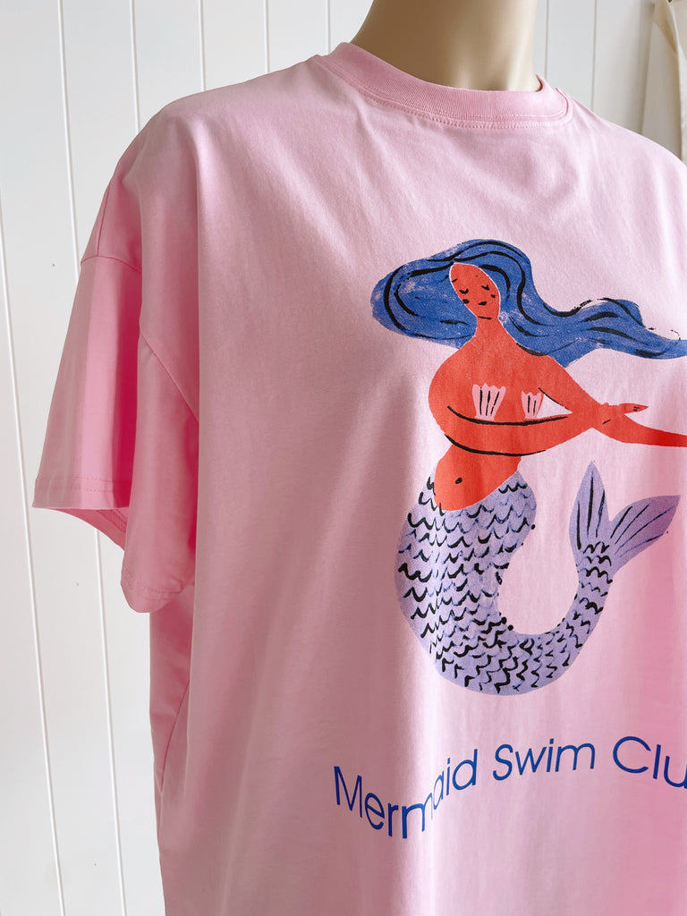 Mermaid Swim Club Tee