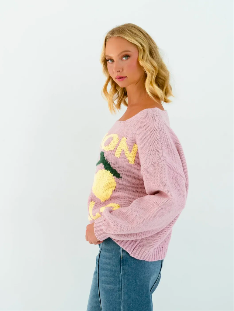 Pink Lemonade Sweater