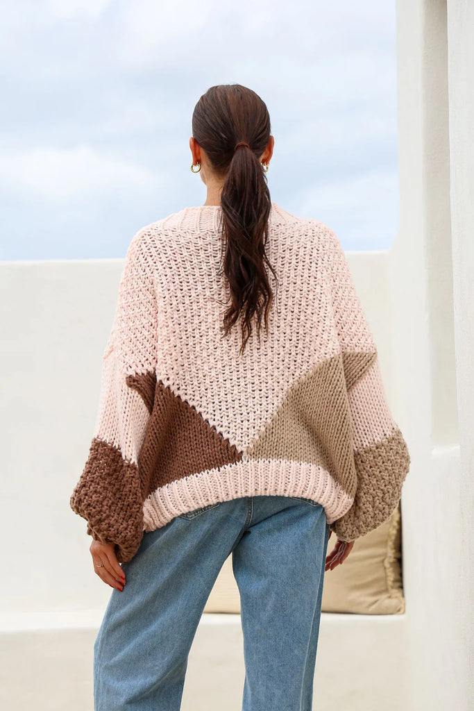 Getaway Knit - Pink Choc [PRE ORDER]